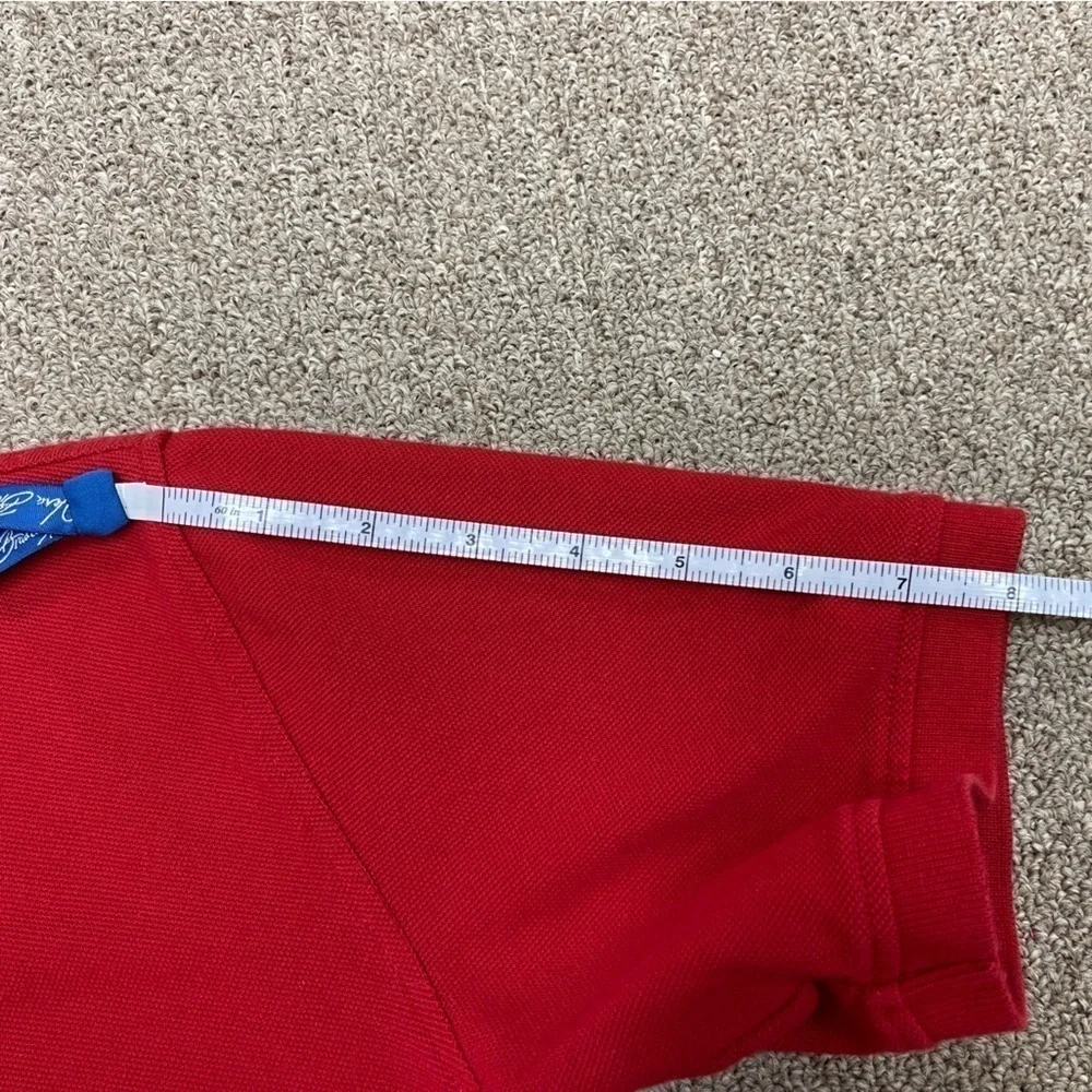 Tommy Hilfiger: Boy’s Red Short Sleeve Cotton Polo, Size XL (20)